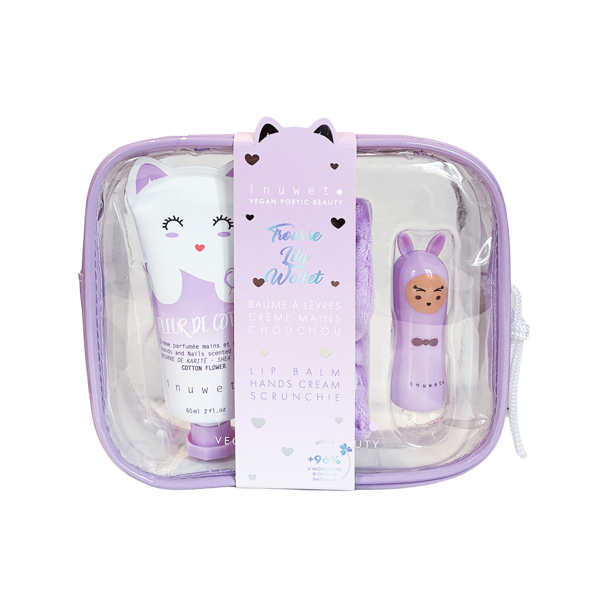 Trousse mauve Lily