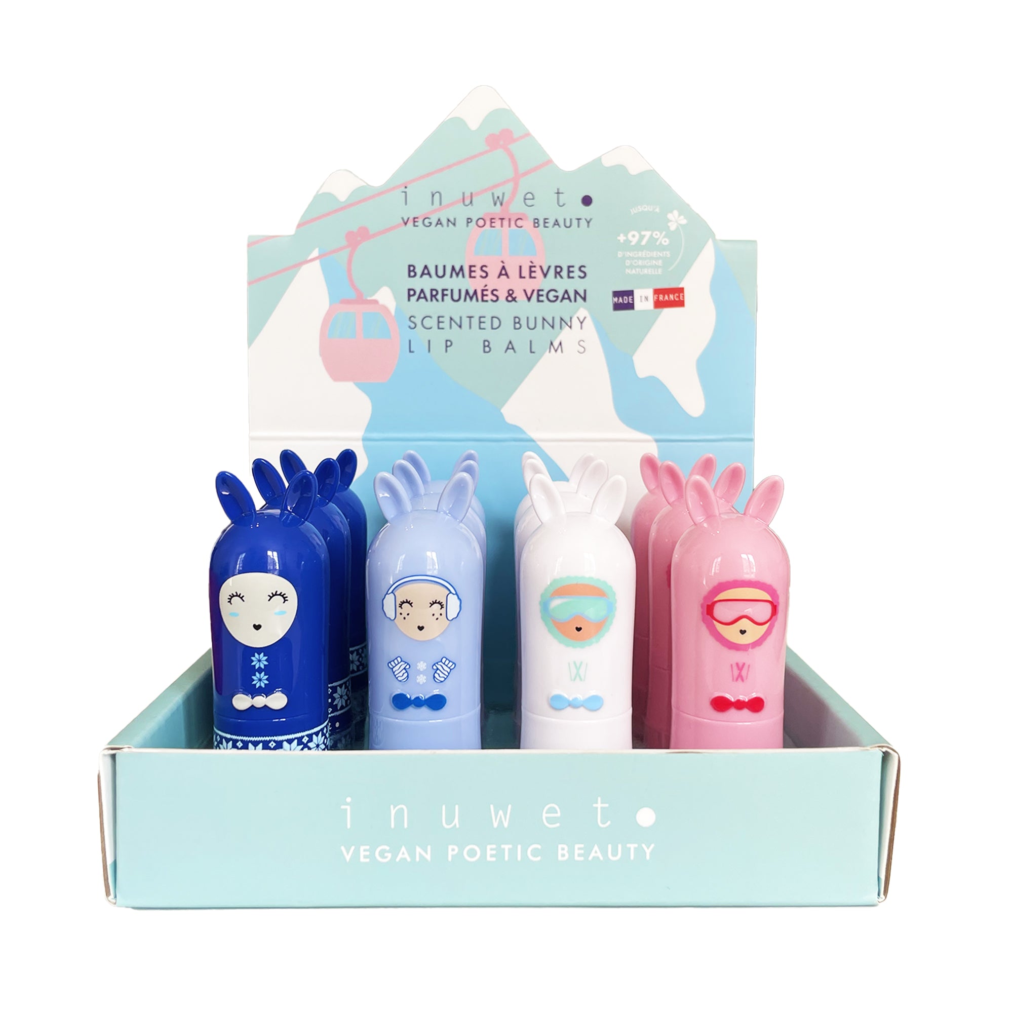 Présentoir vide baumes à lèvres - Edition Ski Club