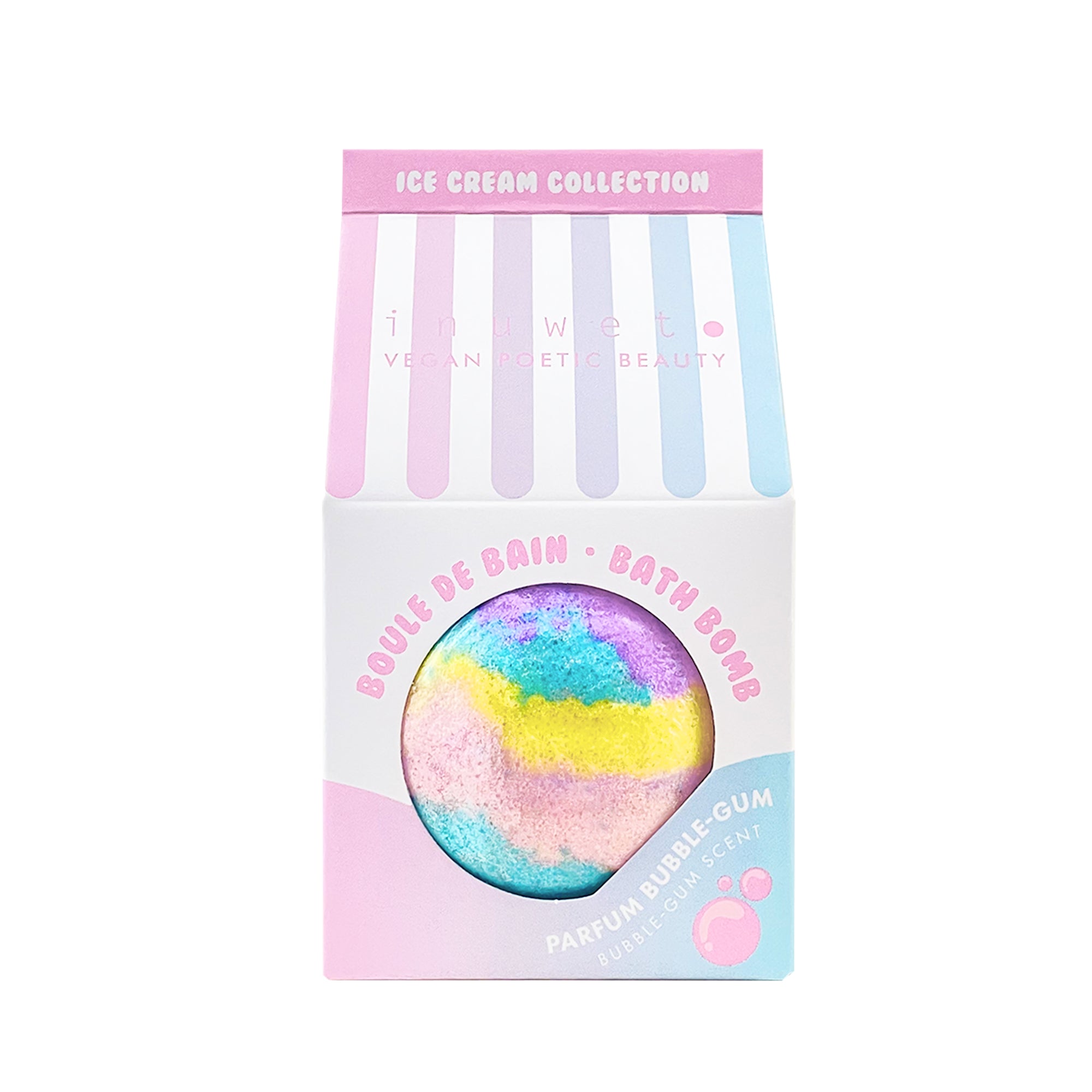 Boule de bain effervescente_Ice cream collection_Bubble Gum