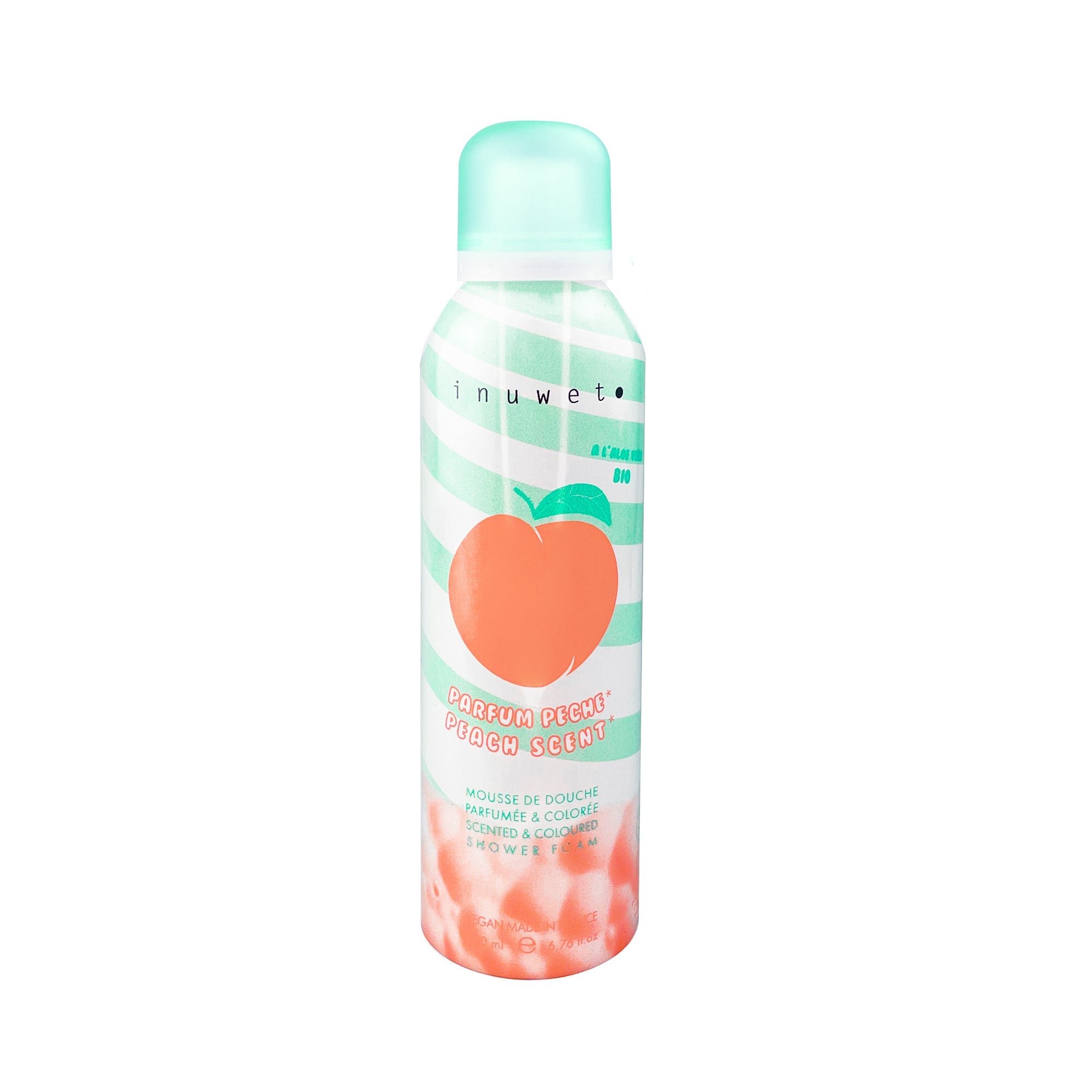 Mousse de douche - Parfum pêche