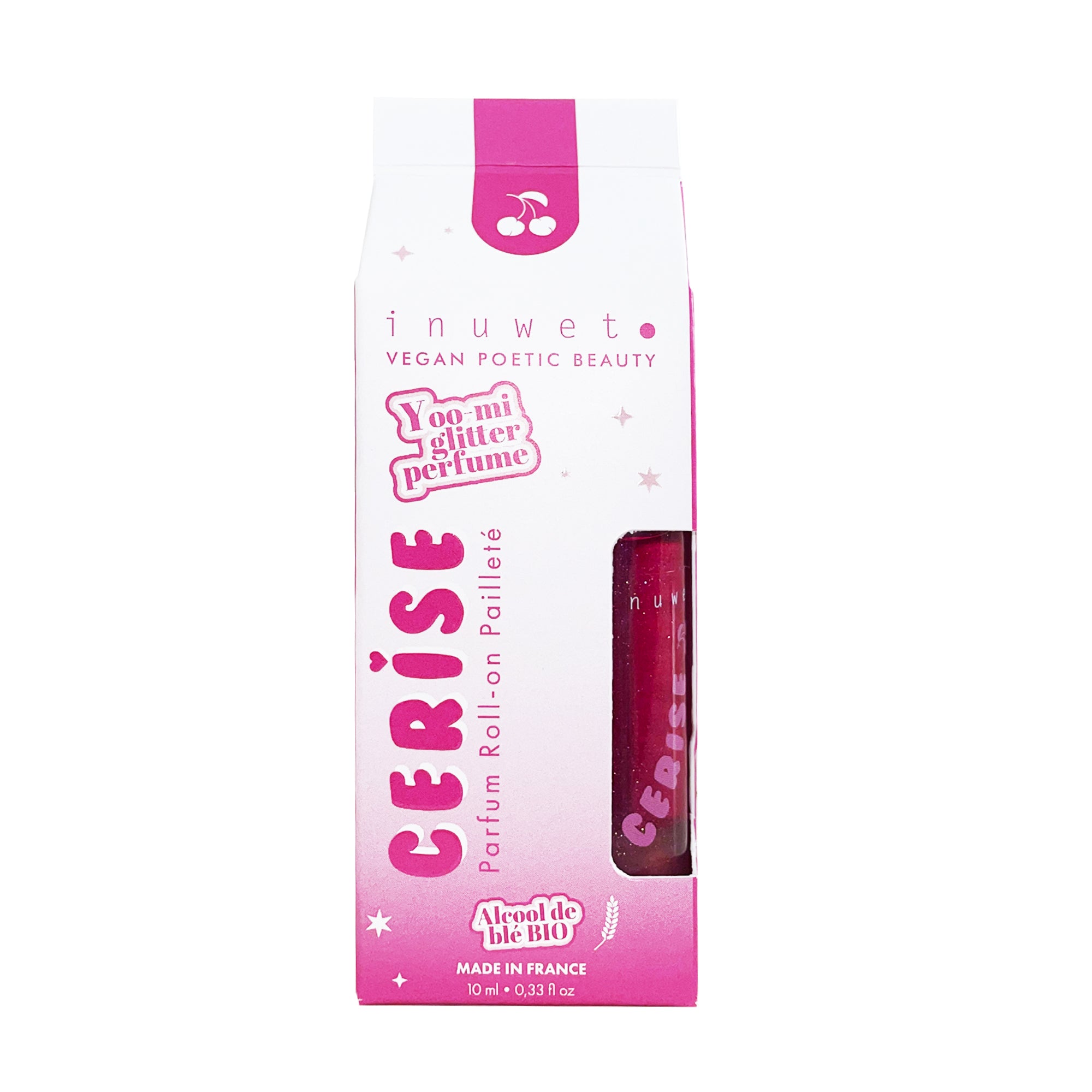 Parfum Roll-on Pailleté Cerise